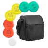 Disc Golf Set, 6 PCS Flying Discs for Beginners, Disc Golf Starter Set, with Putter, Mid-Range, Driver, Including Mini Marker, Portable Backpack, for