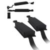 Soft Roof Rack Pads, 15.5-Inch Universal Car Roof Rack Pads, 176LBS Loading Capacity Luggage Kayak Carrier with Portable Storage Bag for SUP Canoe Sno