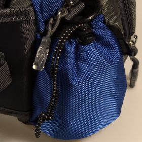 [Prussian Blue] Multi-Purposes Fanny Pack / Back Pack / Travel Lumbar Pack
