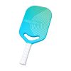 Pickleball Paddle with Aero Throat, T700 Carbon Fiber Surface & Honeycomb Core, Professional Pickleball Paddle with Increased Power & Control & Spin,