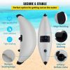 Kayak Outrigger Stabilizers, 2 PCS, PVC Inflatable Outrigger Float with Sidekick Arms Rod, Standing Float Stabilizer System Kit for Kayaks, Canoes, Fi