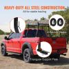 Truck Rack, 46-71inch Extendable Truck Ladder Rack, 800 lbs Capacity Steel Ladder Rack for Truck with Non-Drilling J-bolts, Heavy Duty Truck Bed Rack