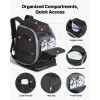 Ski Boot Bag, 70L, Snowboard Boots Travel Backpack for Men Women, with Waterproof Exterior & Bottom, Durable 1680D Oxford, Bag for Skis, Snowboard, He