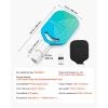Pickleball Paddle with Aero Throat, T700 Carbon Fiber Surface & Honeycomb Core, Professional Pickleball Paddle with Increased Power & Control & Spin,