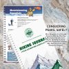 Hiking Planner - Outdoor Adventure Journal, A5 Spiral Mountaineering Logbook, Gear Checklist, Peak Tracker, Route Map, Safety Tips, Emergency Prep for