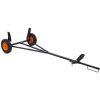 Boat Trailer Dolly, 420lbs Load Capacity, Carbon Steel Trailer Mover with 96''-116'' Adjustable Length, for Moving Kayak Motorboat Fishing Boat (420LB