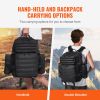Tactical Backpack, 45L Military Tactical Backpack with Molle Design & 3 Compartments, Army Assault Pack Bag for Men and Women, Range Gear Backpack for