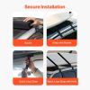 Soft Roof Rack Pads, 15.5-Inch Universal Car Roof Rack Pads, 176LBS Loading Capacity Luggage Kayak Carrier with Portable Storage Bag for SUP Canoe Sno
