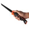 Folding Jab Saw, 5 in Foldable Jab Saw with Soft Grip Handle, Folding Drywall Saw with Triple Ground Teeth and Sharp Tip, for Drywall, Wood, PVC Pipes