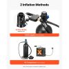 Mini Scuba Tank, 1.9L Portable Diving Tank for Underwater Breathing, Reusable Lung Diving Cylinder up to 35 Minutes Dive Time, Emergency Rescue Pony B