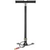PCP Hand Pump, 4 Stage, 30Mpa 4500 PSI High Pressure PCP Air Rifile Filling Stirrup Pump with Oil-Moisture Filter Pressure Gauge, Stainless Steel for