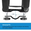 1 Pair Universal J-Bar Kayak Carrier 220LBS Load Heavy Duty Canoe Car Top Mount Carrier Roof Rack w/ 2Pcs Tie Down Straps