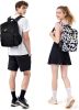 26L Backpack for College, and Travel: Water Resistant Bookbag