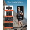 Bouldering Crash Pad, Tri-Fold Rock Climbing Crash Pad with Adjustable Backpack Straps and Handle, Foldable Lightweight for Indoor Bouldering & Outdoo