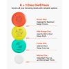 Disc Golf Set, 6 PCS Flying Discs for Beginners, Disc Golf Starter Set, with Putter, Mid-Range, Driver, Including Mini Marker, Portable Backpack, for