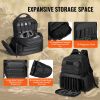 Tactical Range Backpack for 6 Pistols, Gun Backpack with 6 Independent Pistol Bags & 10 Magazines, Pistol Backpack for Outdoor Hunting Shooting, Range