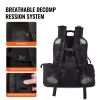 Tactical Range Backpack for 6 Pistols, Gun Backpack with 6 Independent Pistol Bags & 10 Magazines, Pistol Backpack for Outdoor Hunting Shooting, Range