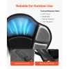 Kayak Seat, 1 Pack 1" Thick, Universal Paddle Board Seat with Back Support, Sit-on-Top Soft Padded Cushion with Storage Bag & Adjustable Straps for SU