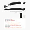 Soft Roof Rack Pads, 15.5-Inch Universal Car Roof Rack Pads, 176LBS Loading Capacity Luggage Kayak Carrier with Portable Storage Bag for SUP Canoe Sno