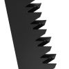 Folding Jab Saw, 5 in Foldable Jab Saw with Soft Grip Handle, Folding Drywall Saw with Triple Ground Teeth and Sharp Tip, for Drywall, Wood, PVC Pipes
