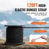 1/4in Bungee Cord 120 ft/36 m Spool Heavy Duty Bungee Straps 100% Stretch