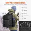 Tactical Backpack, 45L Military Tactical Backpack with Molle Design & 3 Compartments, Army Assault Pack Bag for Men and Women, Range Gear Backpack for