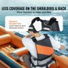 Life Vest for Watersports (PFD), Life Jacket with Waterproof Nylon & 80N Buoyancy, Life Vest/Jacket for Any Water Activity-Fishing, Kayaking, Surfing
