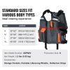 Life Vest for Watersports (PFD), Life Jacket with Waterproof Nylon & 80N Buoyancy, Life Vest/Jacket for Any Water Activity-Fishing, Kayaking, Surfing