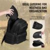 Tactical Range Backpack for 6 Pistols, Gun Backpack with 6 Independent Pistol Bags & 10 Magazines, Pistol Backpack for Outdoor Hunting Shooting, Range