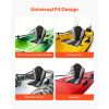 Kayak Seat, 1 Pack 1" Thick, Universal Paddle Board Seat with Back Support, Sit-on-Top Soft Padded Cushion with Storage Bag & Adjustable Straps for SU