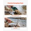 Gold Panning Kit, 10 in and 14 in Pans, 19 PCS Portable Prospecting Equipment Kit with Classifier Sieves, Sand Magnet, Rock Pick, Scoops, Backpack, an