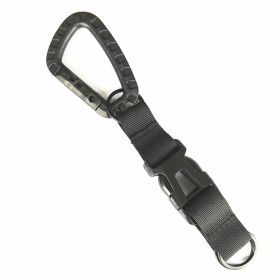 Multifunction Combination Backpack Tricyclic Buckle for Outdoor Hiking (Type: Hiking Supplies, Color: Black)