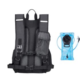 Hydration Backpack, 25L Insulated Hydration Pack Backpack with 2L TPU Water Bladder, Hiking Water Backpack with Storage for Men Women, Hydro Water Day (Type: Regular Type, Color: Black)