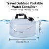13L Portable Water Bag, Durable Leak-Proof Bucket, Collapsible Water Container, Suitable For Outdoor Camping, BBQ, Hiking, Travel, Backpacking, Rvs,Ou