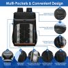 Cooler Backpack 36 Can Leakproof Insulated Cooler Backpack with 25L/6.6Gal for Picnic Camping Beach Hiking Fishing Travel