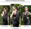 Small Sling Bag, Lightweight Crossbody Backpack for Men Women, Shoulder Bag for Sports and Outdoor