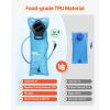 Hydration Backpack, Water Backpack with 3L TPU Water Bladder, Tactical Molle Hiking Hydration Pack with Storage for Men Women, Hydro Water Daypack for
